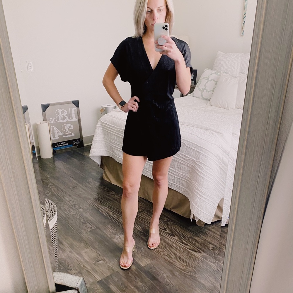 Lush Velvet Shimmery Romper